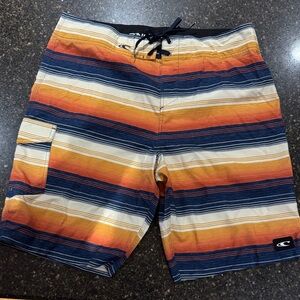 O'Neill Multicolor Striped Swim Shorts